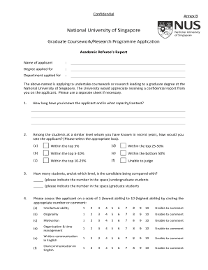 Nus Referee Report Sample  Form