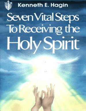 Seven Vital Steps to Receiving the Holy Spirit  Form