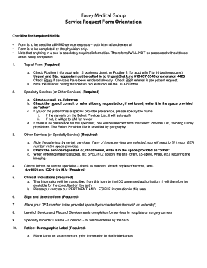 Facey Medical Group Authorization Form