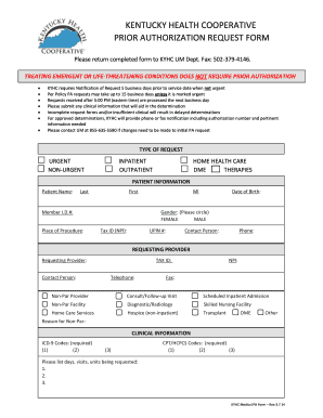 Ky Health Cooperative Drug Prior Auth Form