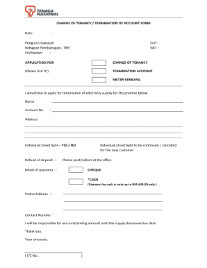 How to Change Tnb Tariff from Commercial to Residential Online  Form