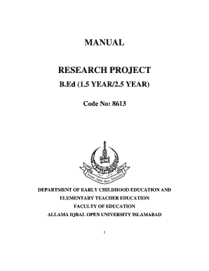 Solved 8613 Research Project  Form