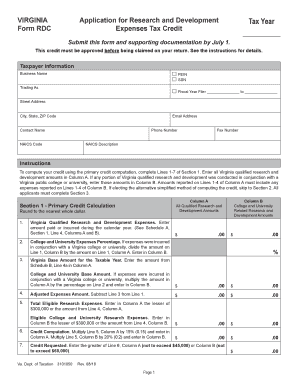  Form Rdc 2018