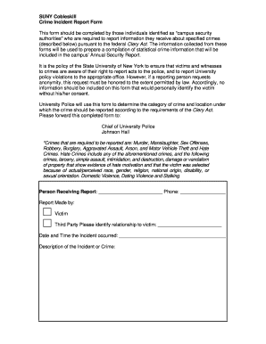 CLERY CSA INCIDENTREPORT FORM1docx