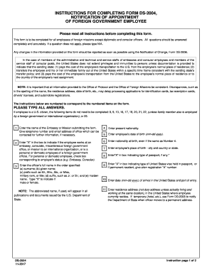 Department of State DS and Other Non USCIS FormsUSCIS