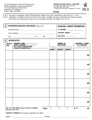 Florida 3020 2019-2025