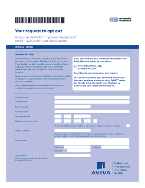 Friends Life is Now Part of the Aviva Group Aviva  Form