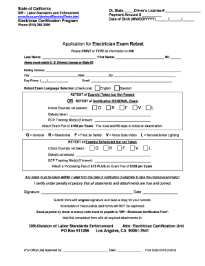  Dlse Exam Form 2015-2024