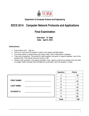 Eecs 3214  Form