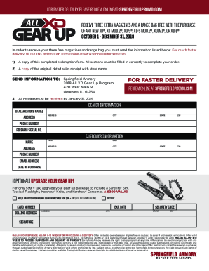 Get and Sign Springfield Gear Up 2018-2022 Form