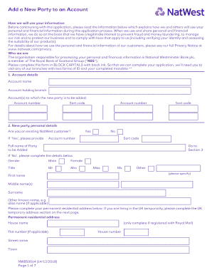  Nwb50014 Form 2018-2024