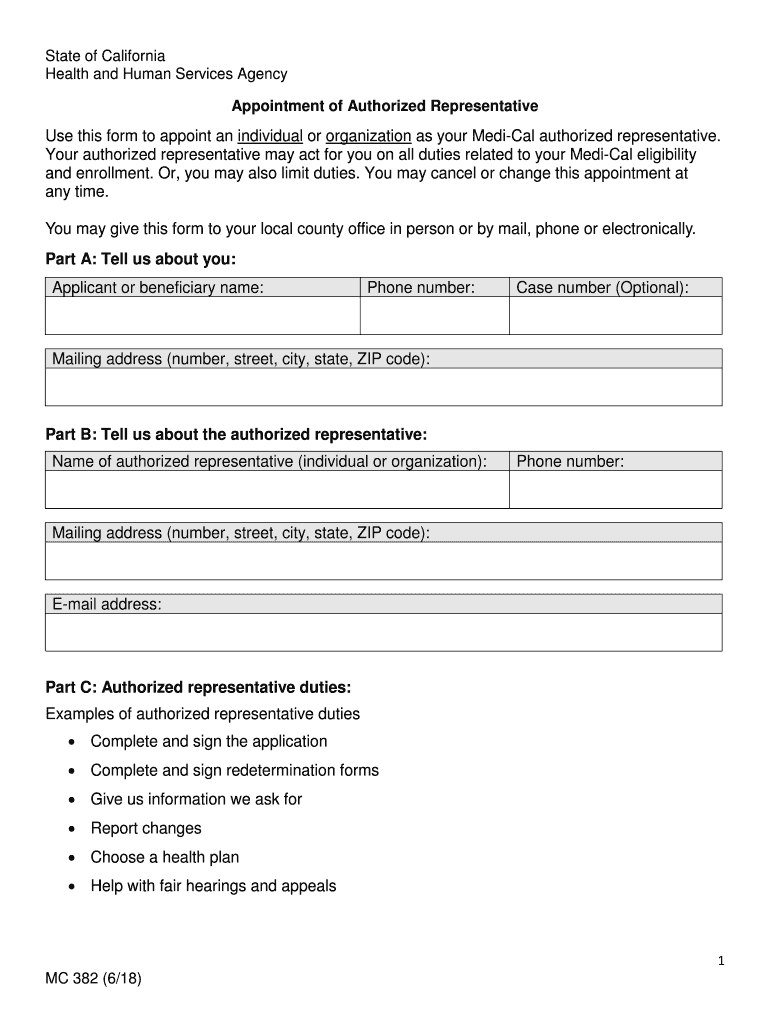 Health Human Services Agency  Form
