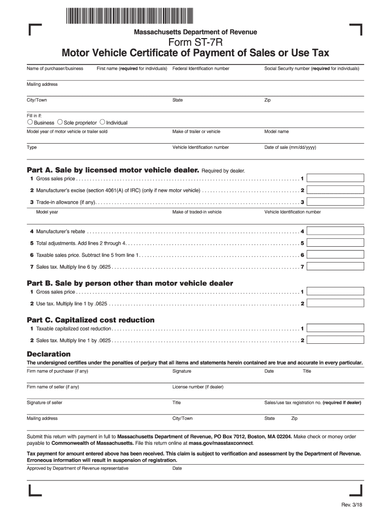 St 7r  Form