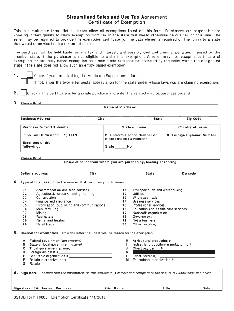  Sstgb Form F0003 2018