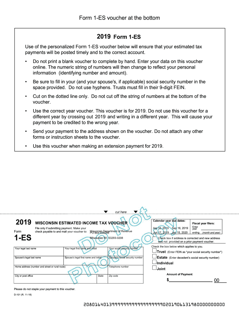 Get and Sign Form 1 Es 2019