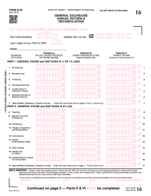 2018 form g 49 - Fill Out and Sign Printable PDF Template | SignNow
