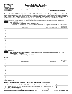 Schedule B 2 Form 1065