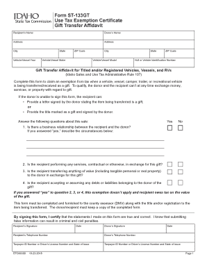 St 133gt  Form