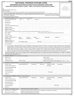 Ver 1 2 NATIONAL PENSION SYSTEM NPS Sbi Co in  Form