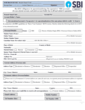 Re Kyc Diligence Operationalizing in Operative Nri Account 2018