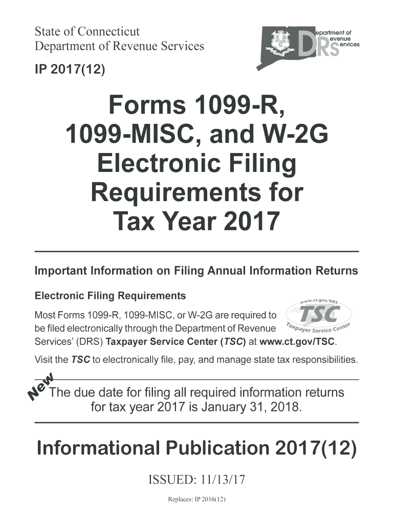 Get and Sign 1099 Misc Connecticut   Form 2017