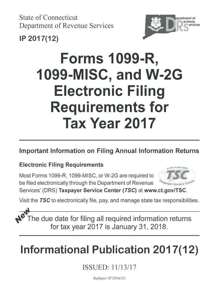  1099 Misc Connecticut   Form 2017