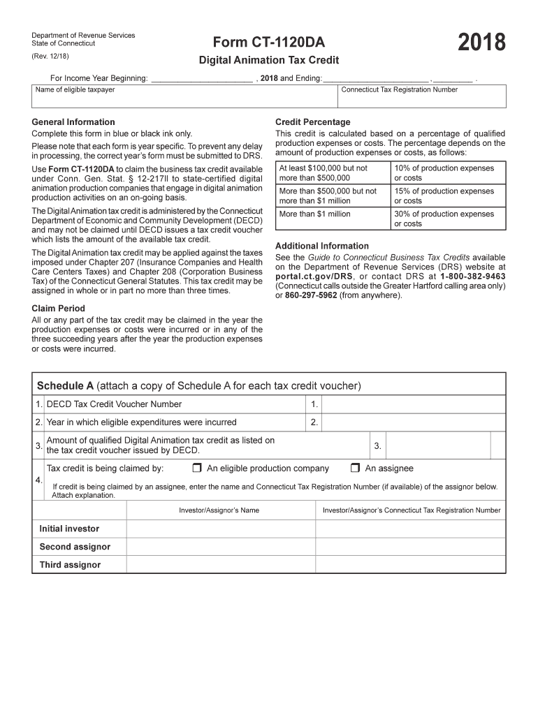  Name of Eligible Taxpayer 2018