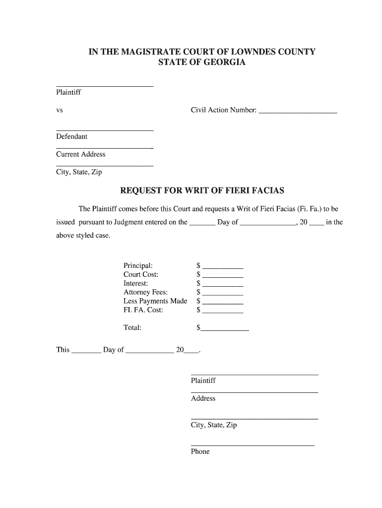 FIFA REQUEST FORM