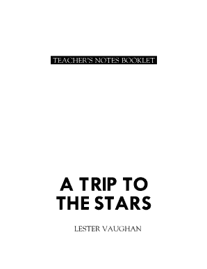 A Trip to the Stars Lester Vaughan PDF  Form