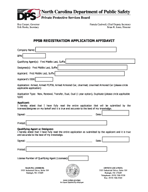 Nc Ppsb Forms