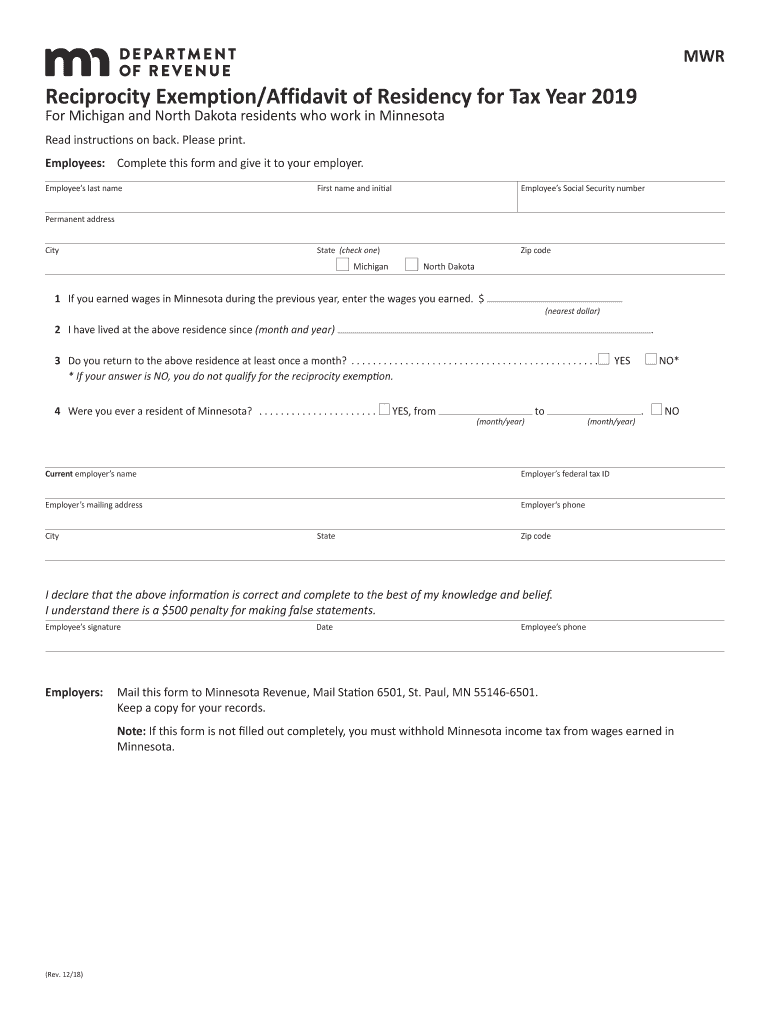 Get and Sign Mn Form 2019