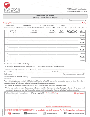 Saif Zone Forms