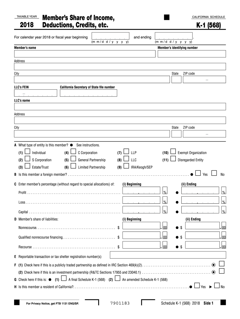  Ca 568 Instructions 2018-2024