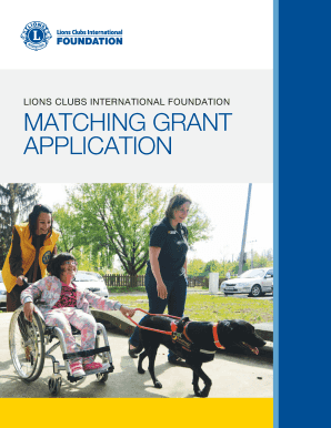 How to Apply for Lcif Grant  Form