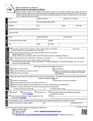 Mo form 149 - Fill Out and Sign Printable PDF Template | SignNow