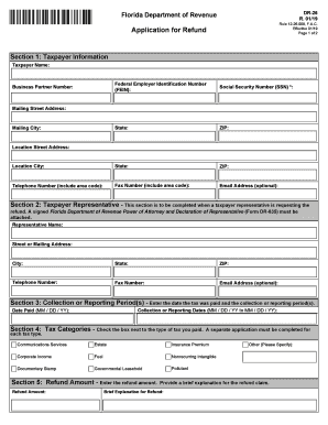  Bad Debt Form Dr26 2019-2024