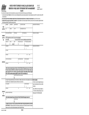 REG 684, Notice of Intent to Dispose of a Vehicle Index Ready This Form is Submitted to the Department When a Public Agency Has 