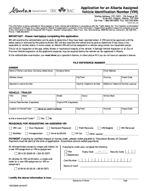 How to Get a Vin for a Trailer  Form