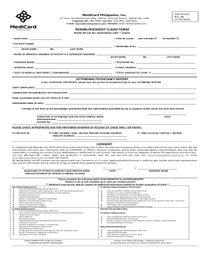  Medicard Reimbursement 2018-2024