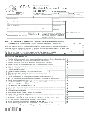  Nys Ct 13 Form 2018