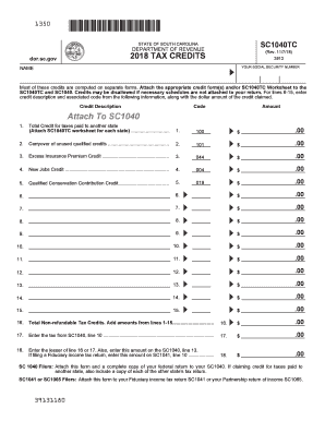 TAX CREDITS  Form