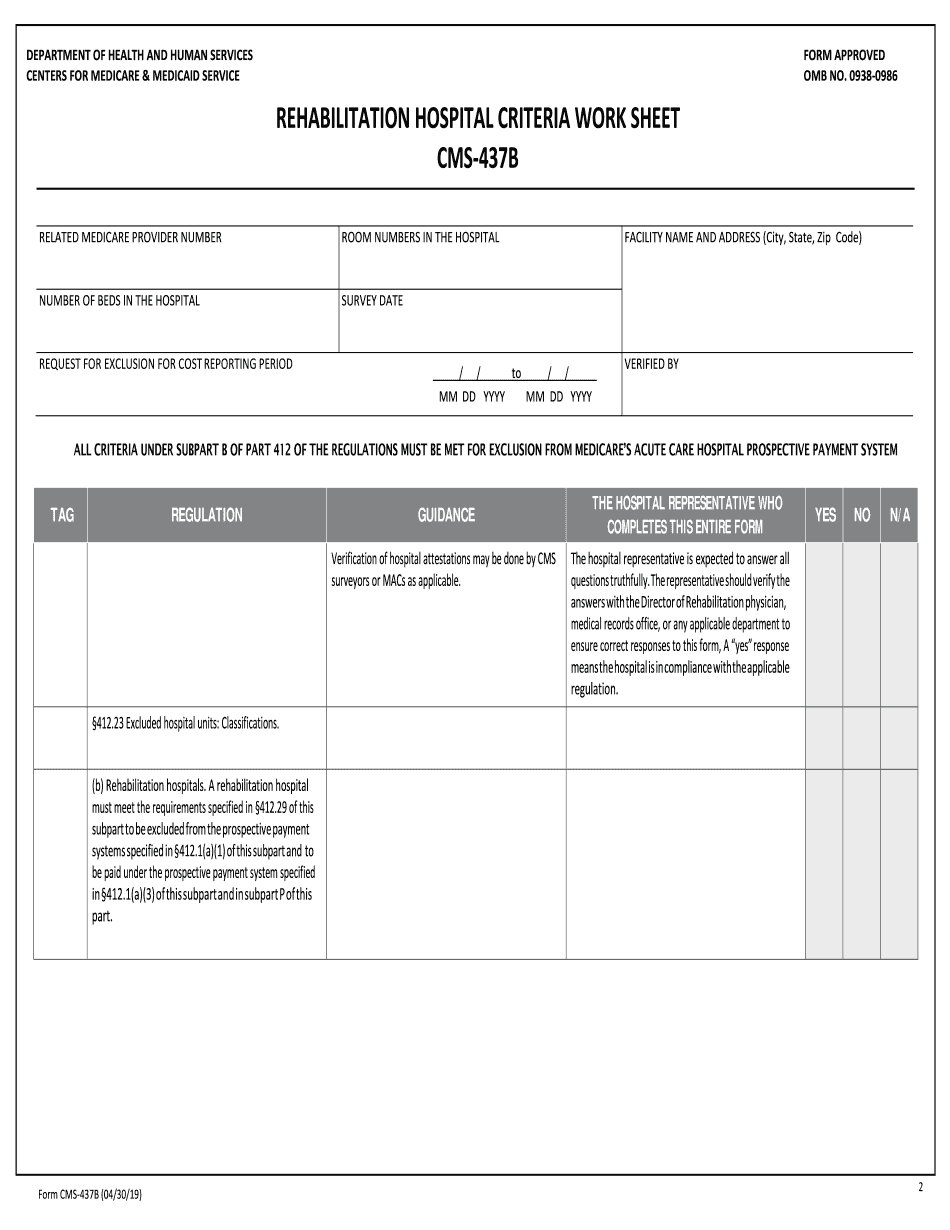  Cms Directory 2019-2024