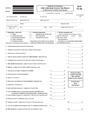 utah state tax form