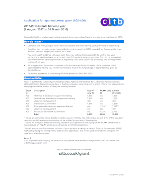 Citb Co Ukgrant  Form