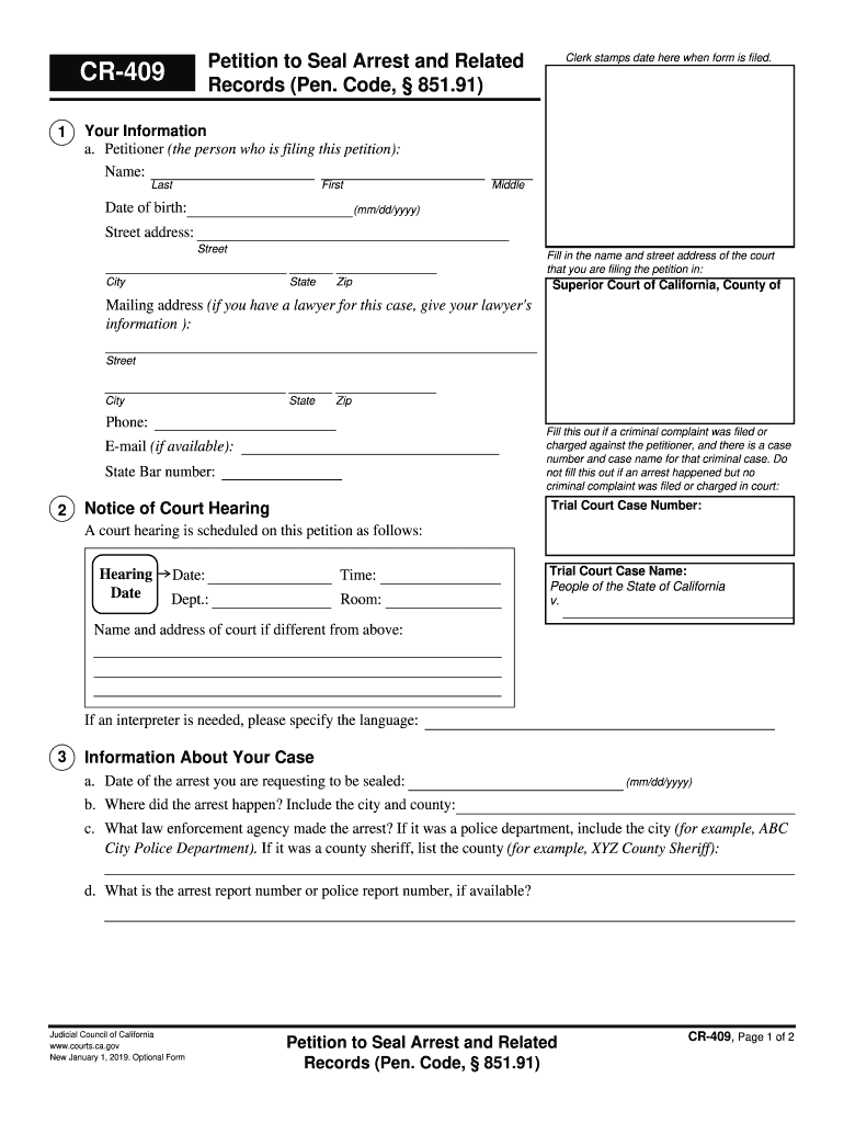 Cr409  Form