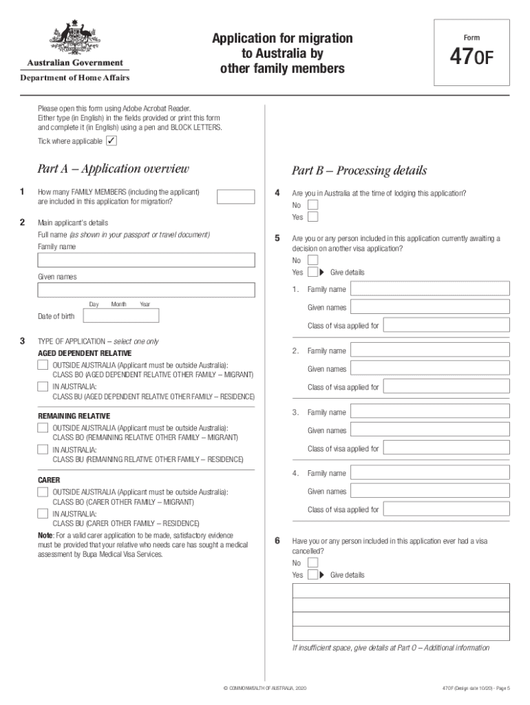  Form 47of 2020