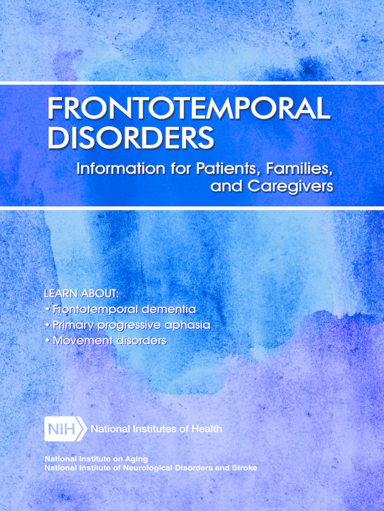  Frontotemporal Dementia Primary Progressive Aphasia 2014