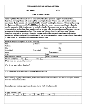 Guardianship Georgia Council on Developmental Disabilities  Form