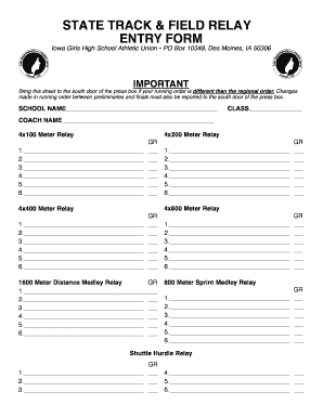 STATE TRACK FIELD RELAY ENTRY FORM Ighsau Org