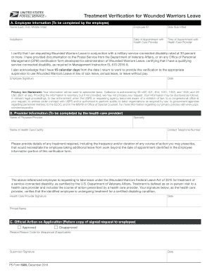 Ps Form 5980 Printable